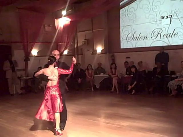 Video thumbnail for Adriana Salgado and Orlando Reyes at Salon Reale, nyc 2013 - argentine tango
