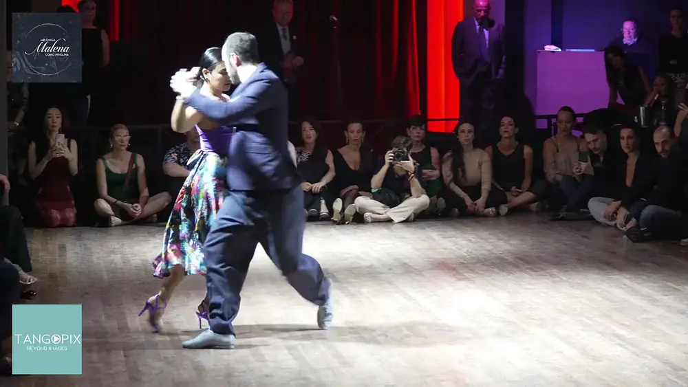 Video thumbnail for MUJERCITAS TANGO FESTIVAL '24 - Pablo Rodriguez & Corina Herrera dance Ricardo Tanturi - Recién