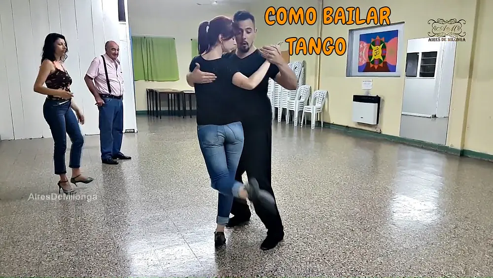 Video thumbnail for Aprende o mejora tu baile de tango, Clase class aula, Antonela Mendez, Raul Moure por Carlos Neuman