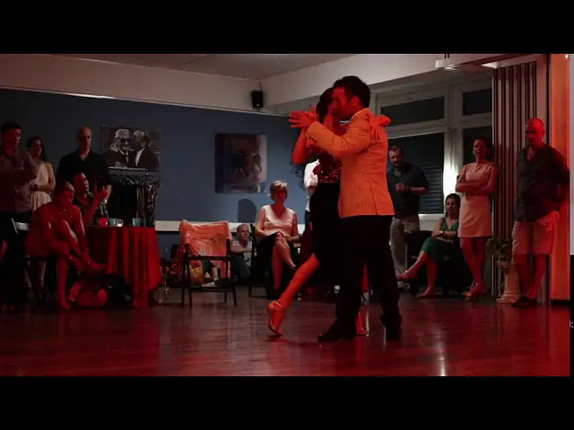 Video thumbnail for Lucas Galera and Victoria Fuentes at Milonga SUR in Lausanne, 01.08.2020. Tango 2
