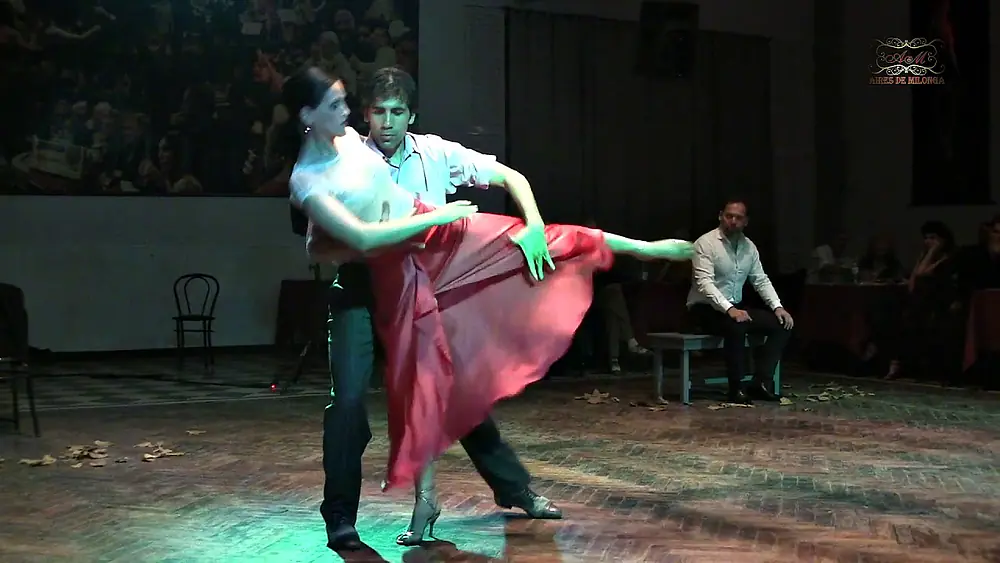 Video thumbnail for Fragmento de obra de tango, Lautaro Cancela, Lucia Segura, Salon Canning