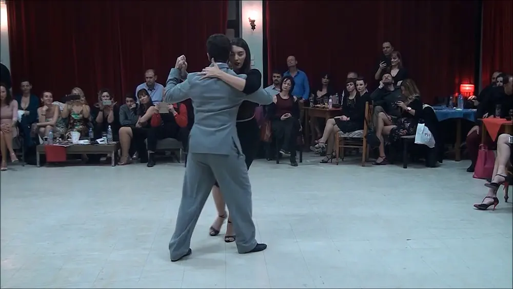 Video thumbnail for 1 -  Natasha Lewinger y Haris Mihail - 4th TangoAires Festival(FEX) - Xanthi GREECE - 9/12/2017