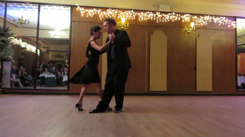 Video thumbnail for Marina Kenny & Adam Hoopengardner @ La Milonga Rosa ...Friday, March 06, 2015