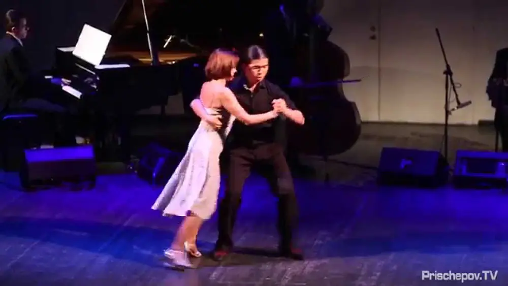 Video thumbnail for Lyudmila Shumaeva and Timofey Borisov,  Tango Orchestra Pasional, 2, Prischepov TV - Tango Channel