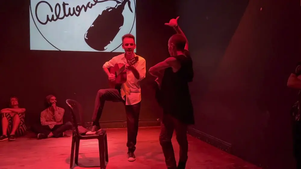 Video thumbnail for Luciano Soria con  Baile de Juampy Ramirez  @ Milonga El Batacazo 1/5/23