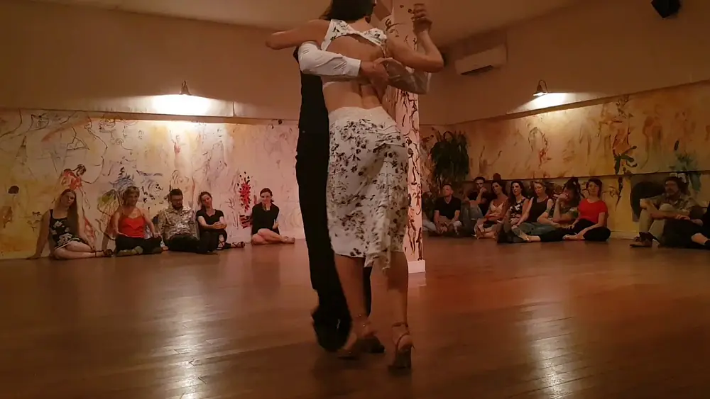 Video thumbnail for Veronica Toumanova & Demetrio Scafaria in Paris 3/4 "La Cicatriz" Juan d'Arienzo