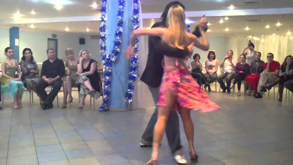 Video thumbnail for Pedro Farias y Julieta Falivene. Perfomance. White tango Festival in Moscow 2010