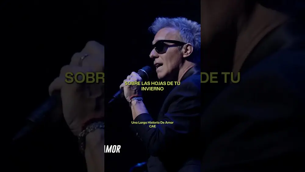 Video thumbnail of 💔 CAE te rompe el corazón en vivo | Una Larga Historia De Amor #shorts
