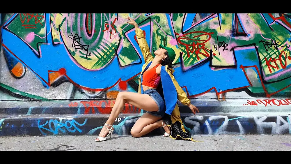 Video thumbnail for Paula Duarte solo dance in London - El Cachivache Tango electronico - Comme il faut Comparsa Criolla