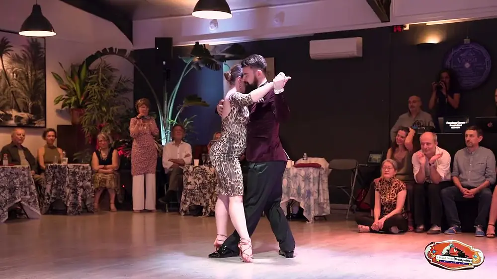 Video thumbnail for Maja Petrović & Marko Miljević – El olivo – Milonga Feroz, El Salon de Tango Montpellier 4 feb 2023