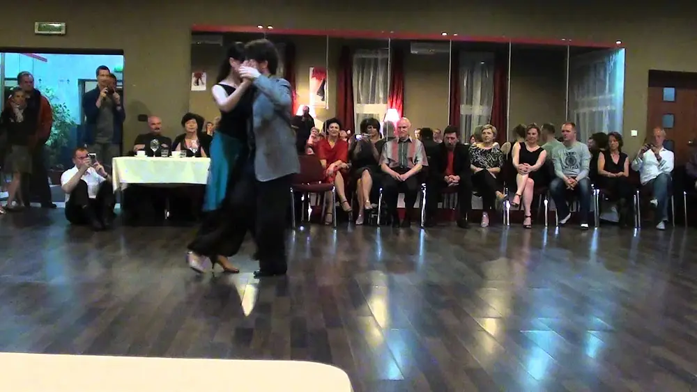 Video thumbnail for Ola Niesler i Michał Zachariasiewicz 2011 May Kudowa Zdrój Poland Tango Argentino 2/2