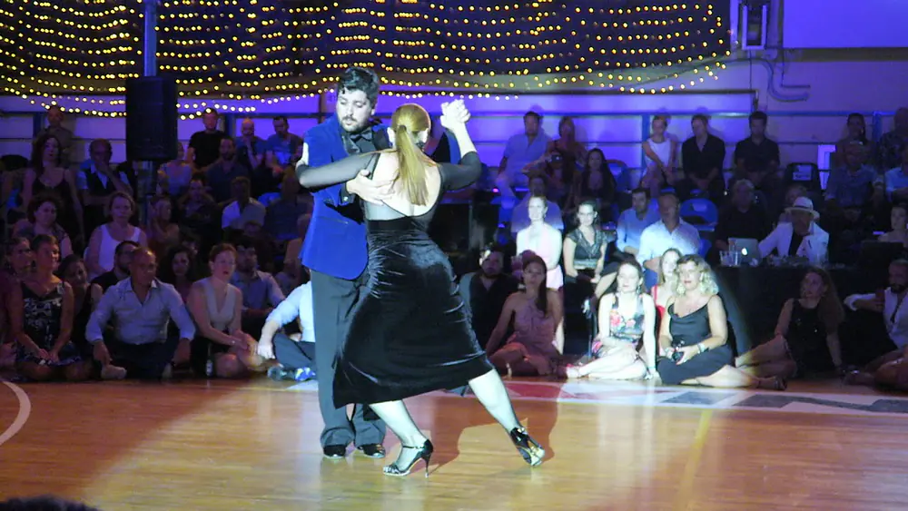 Video thumbnail for Fernando Sanchez & Ariadna Naveira at A Los Amigos Tango Festival, Rythymno, Crete 2019 1
