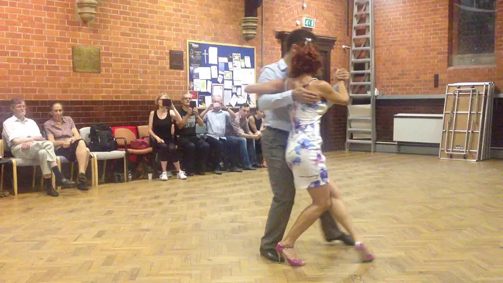 Video thumbnail for Cristian Petitto & Alexandra Wood Classes at Reading Tango Club