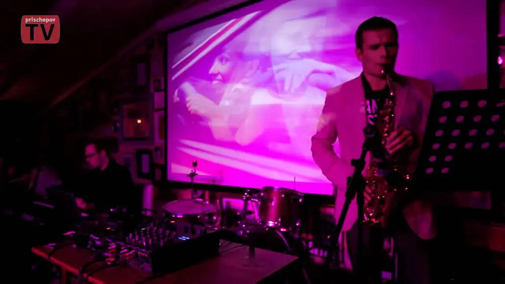 Video thumbnail for Gleb Gorbunov (keyboards) and Sergey Belousov (saxophone), Russia, Moscow, Milonga "Na Cherdake"