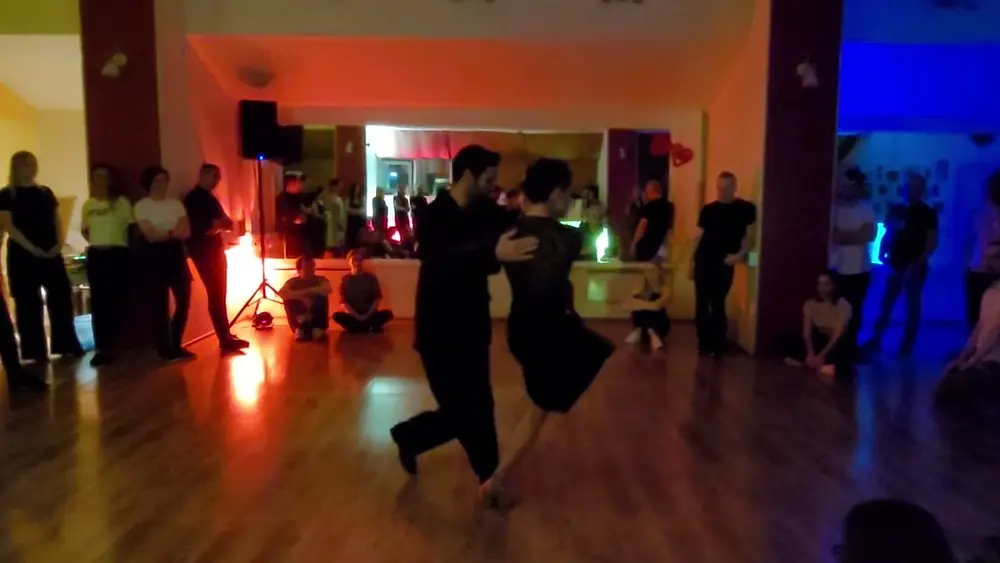 Video thumbnail for Case De Baile - Argentine Tango Improvisation- Luis Carpi, Sofia Filipou, Alla Drugova