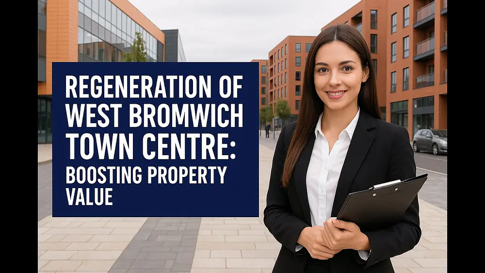 Video thumbnail of West Bromwich Regeneration: How It's Driving Up Property Values Fast