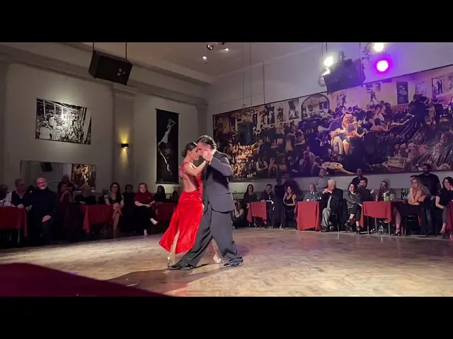 Video thumbnail for Novia Provinciana - Carlos Di Sarli - Juan Stefanides y Nathalia Peña Muñoz - Milonga Parakultural