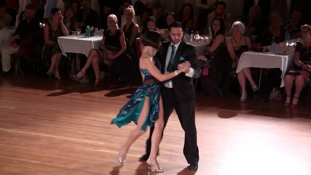 Video thumbnail for Tango.Gustavo Rosas y Gisela Natoli.New Zealand Tango Festival.Goyeneche.2016