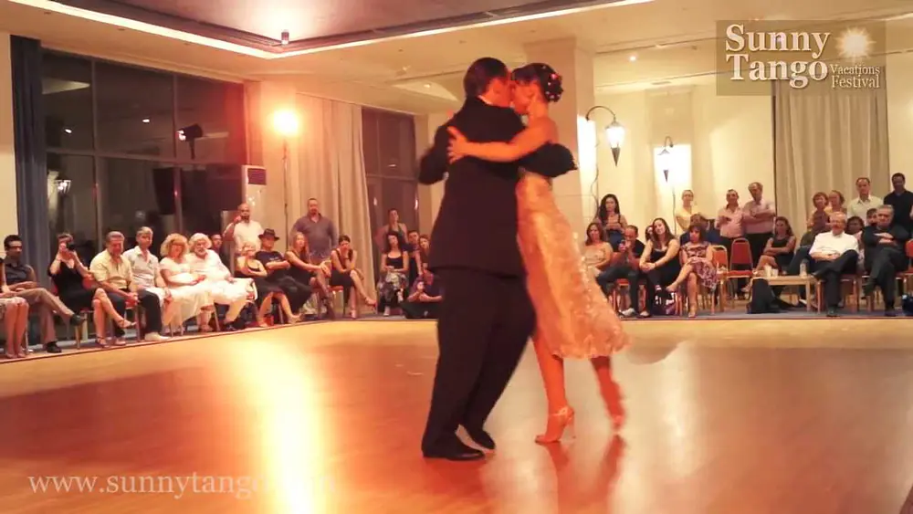 Video thumbnail for Lorena Ermocida & Pancho Martinez Pey 1/3, SUNNY TANGO FESTIVAL 2013, Fresedo-Ruiz, Buscandote