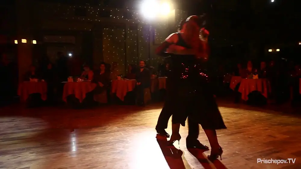 Video thumbnail for Vlada Zakharova and Andrey Makarov, 2, White tango festival 2013, Ella Es Así Sexteto Milonguero