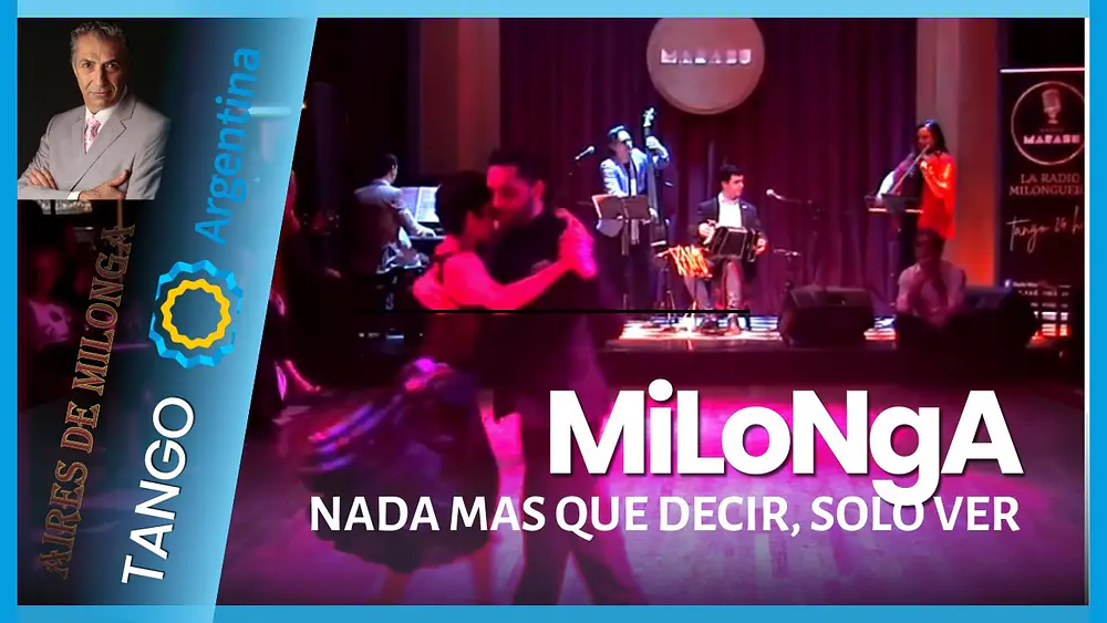 Video thumbnail for Baile tango milonga Natasha Arape, Juan Seliman,Entre Mundos orquesta, Marabu, Parakultural