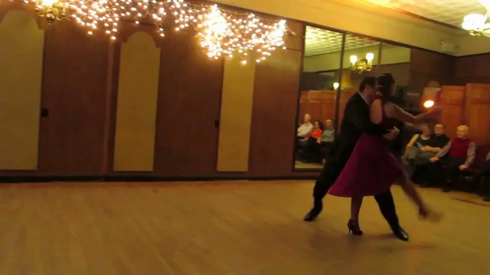 Video thumbnail for Andres Bravo @ Carolina Jaurena ... Valentine's Day Celebration at La Milonga Rosa