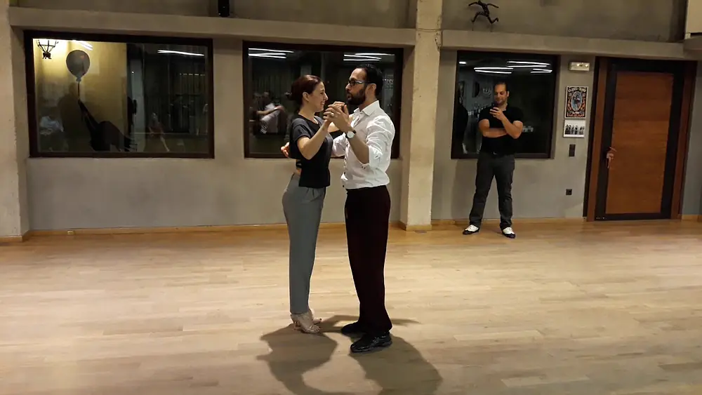 Video thumbnail for Tango class resume Vol.10-Back sacadas-Loukas Balokas&Georgia Priskou