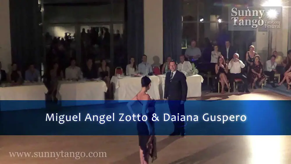 Video thumbnail for Miguel Angel Zotto & Daiana Guspero 2/4, SUNNY TANGO FESTIVAL 2013. Francisco Rotundo-El Viejo Vals