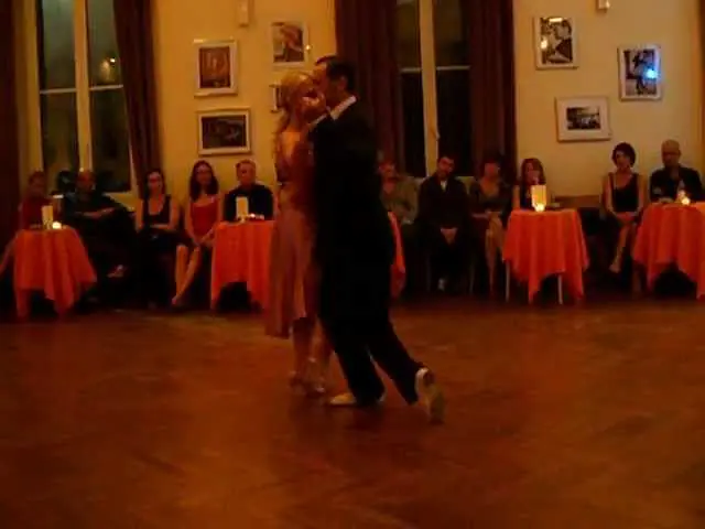 Video thumbnail for MATTEO PANERO y PATRICIA HILLIGES - TANGO - MILONGA BRAVA 2012