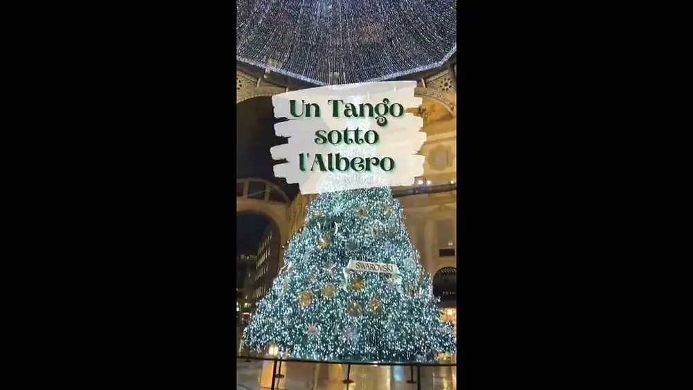 Video thumbnail for Tango sotto l'Albero. Laura Borromeo e Julio Alvarez.