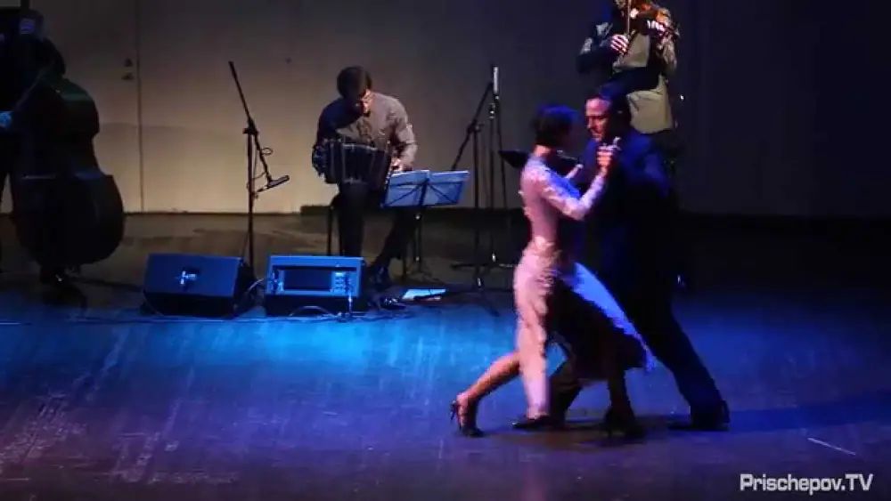 Video thumbnail for Guillermo Merlo and Fernanda Ghi, 1, Tango Orchestra Pasional, Prischepov TV - Tango Channel