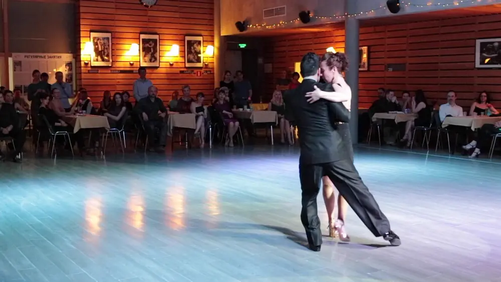 Video thumbnail for Matias Batista Aleman & Silvana Prieto, 4-4, Russia, Moscow, Milonga "Me Gusta", 17.03.2017
