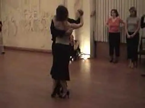 Video thumbnail for Carlos Gavito tango class in Buenos Aires Nov. 2004