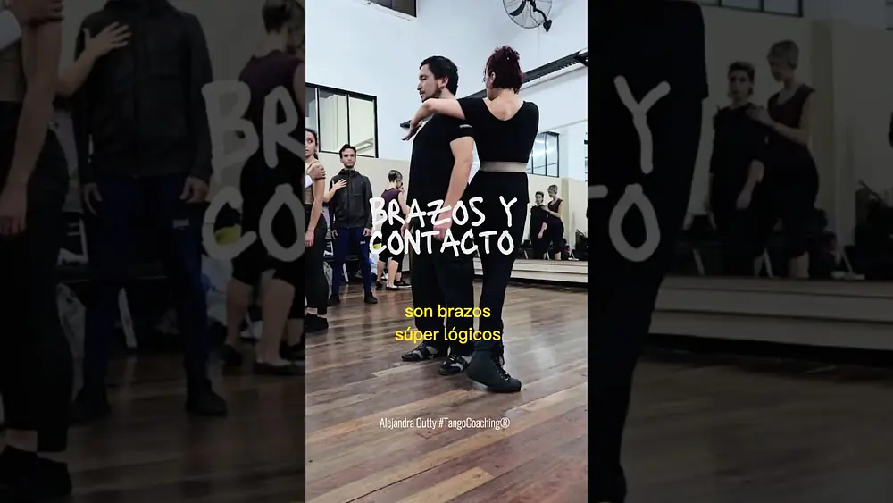 Video thumbnail for brazos y contacto | Alejandra Gutty #TangoCoaching®