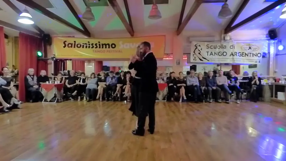 Video thumbnail for Claudio Gonzalez & Julia Hiriat Urruty - Malandraca - Milonga El Yaguaron Savona