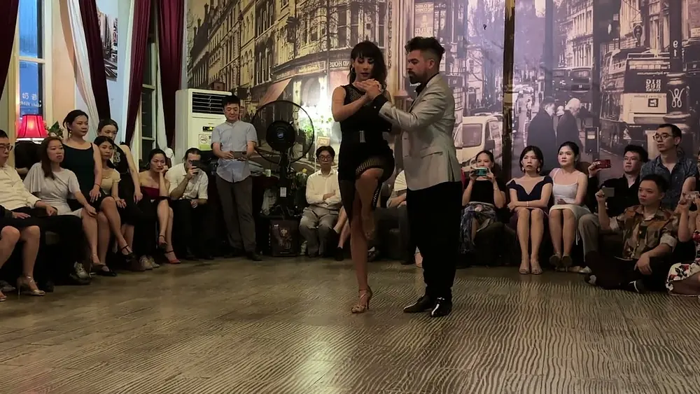 Video thumbnail for Rodrigo Fonti & Majo Martirena, May 2023, 3 of 4 Shenzhen China dancing w/ music Pugliese (Video 4K)