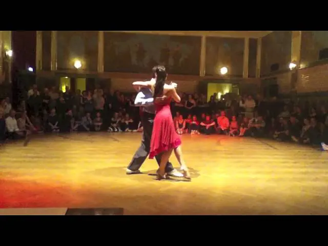Video thumbnail for Sven Breynaert & Sonja Bruyninckx at Doble Ocho International tango festival Nijmegen 2013