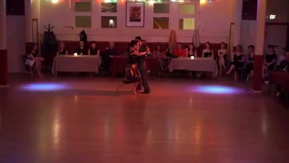 Video thumbnail for Facundo de la Cruz & Paola Sanz - vals performance at Milonga Primavera