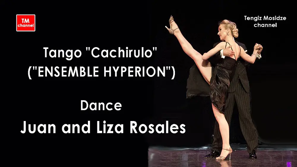 Video thumbnail for Tango "Cachirulo". Dance Juan and Liza Rosales with "ENSEMBLE HYPERION" orchestra. Танго.