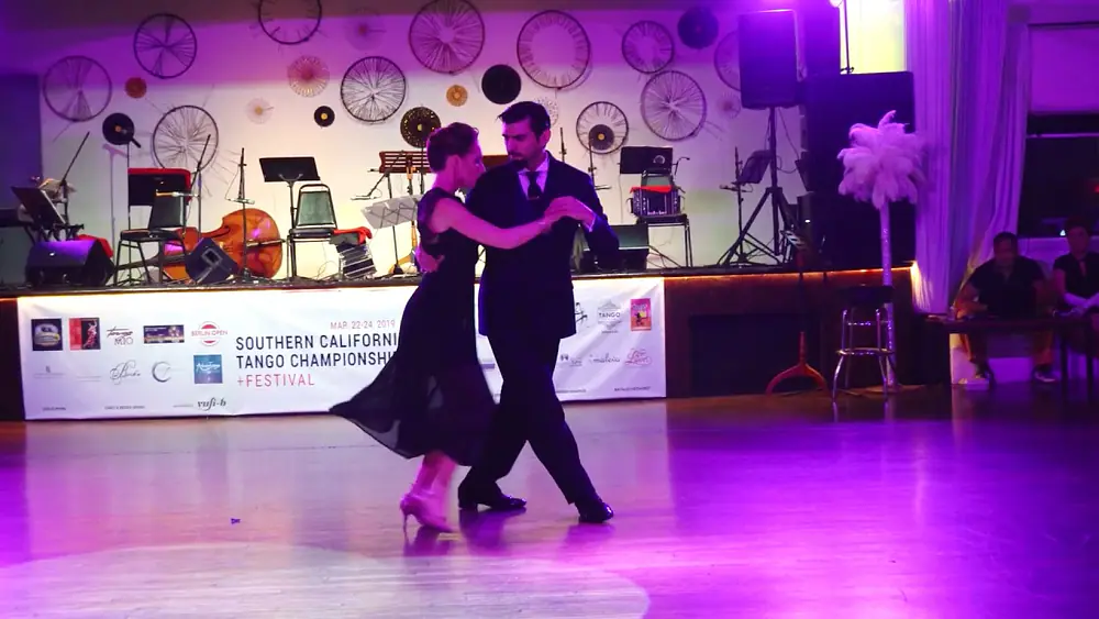 Video thumbnail for German Ballejo and Magdalena Gutierrez Tango Demo 2/3 SCTC 2019 Mar 22
