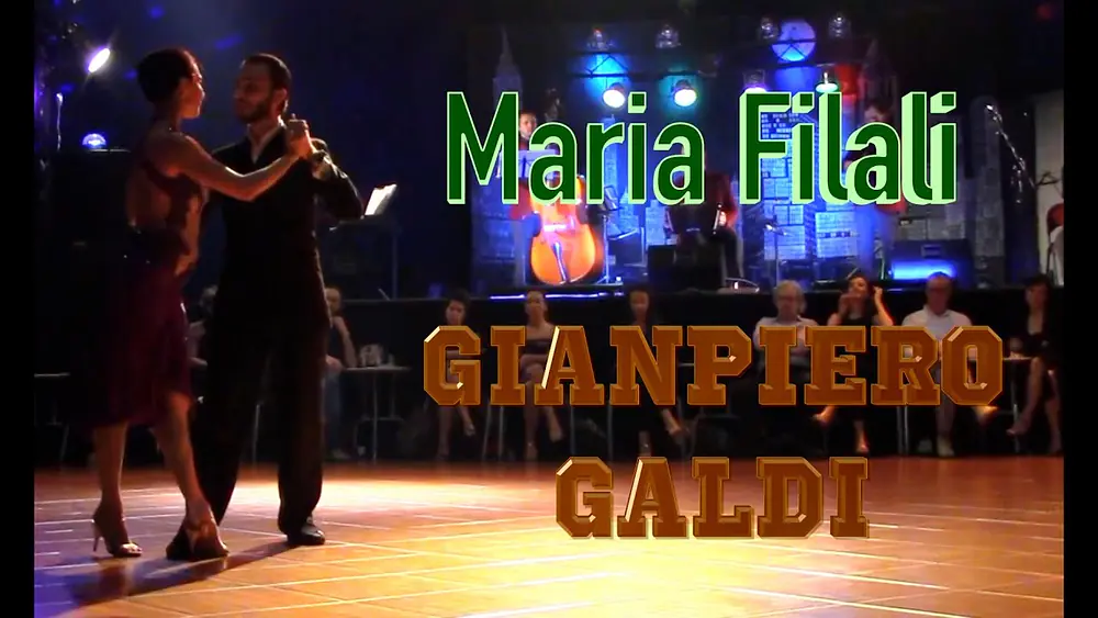 Video thumbnail for Arrabalera - Solo Tango Orquesta - Maria Filali Y Gianpiero Galdi