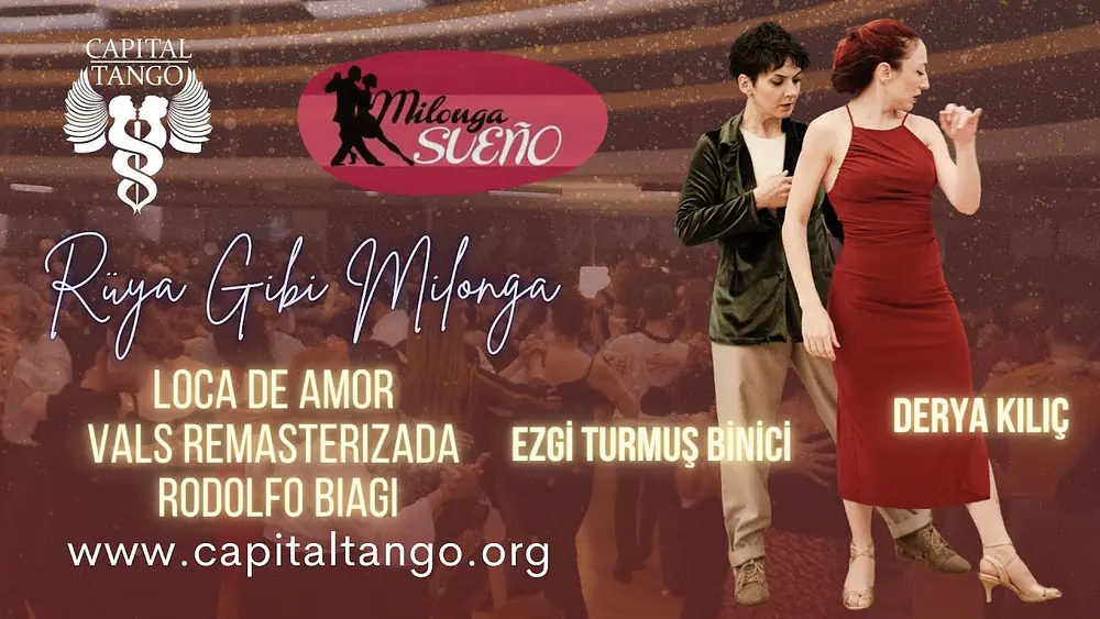 Video thumbnail for Ezgi Turmuş Binici &Derya Kılıç /3-3/ Milonga Sueno /Loca De Amor-Vals (Remasterizada) Rodolfo Biagi