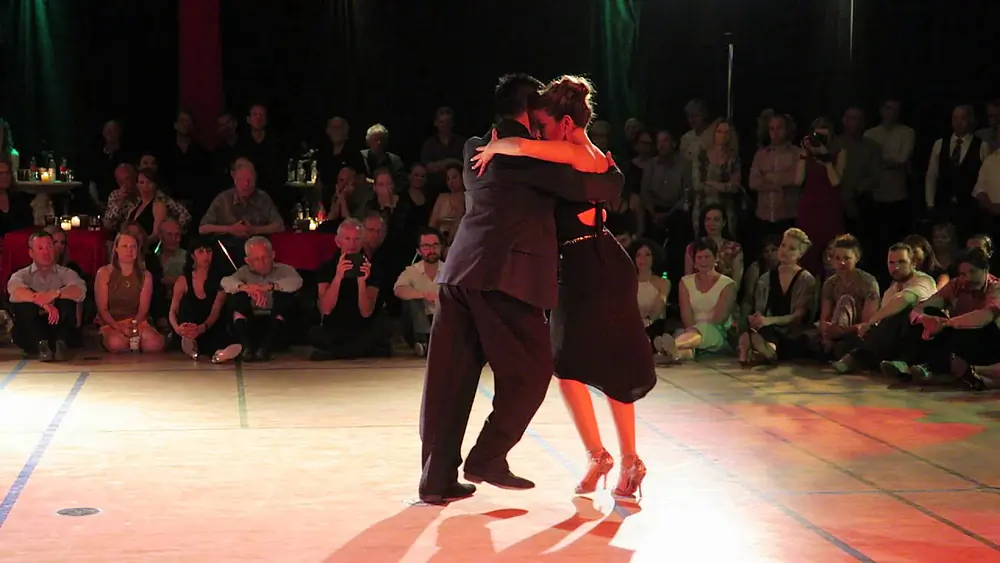 Video thumbnail for Carlitos Espinoza & Noelia Hurtado at Copenhagen Tango Festival 2015 3