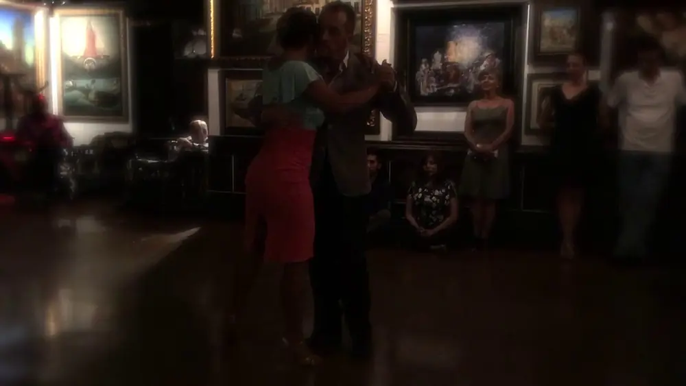 Video thumbnail for Guillermo Cerneaz y Gaby Mataloni - Milonga Guacha - Miami, USA 2018 1:4