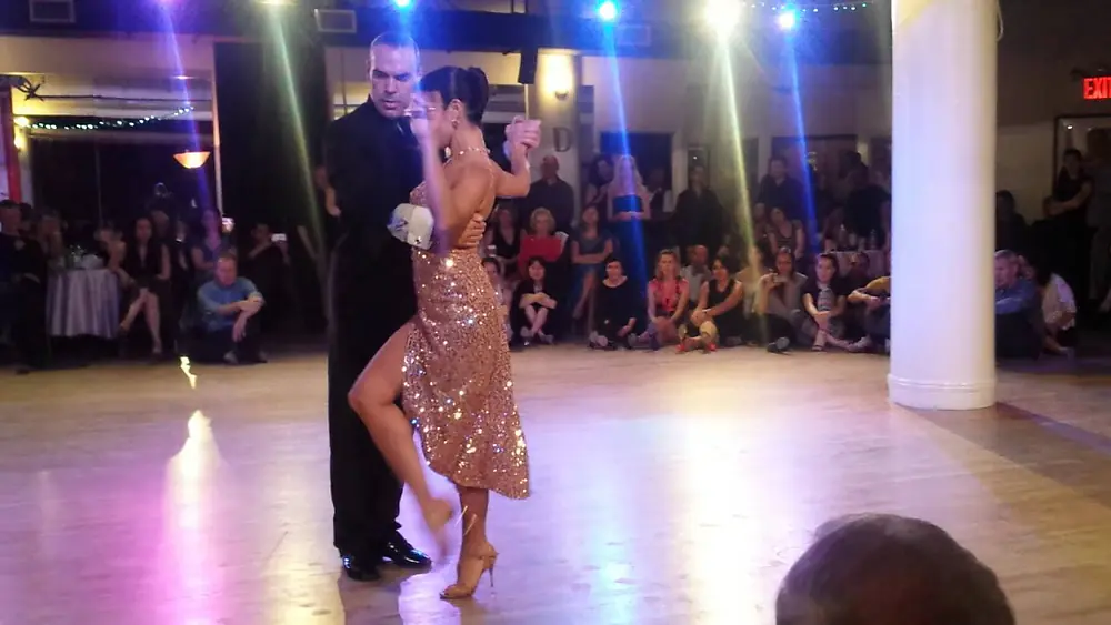 Video thumbnail for Argentine Tango: Junior Cervila and Guadalupe Garcia @ The All Night Milonga