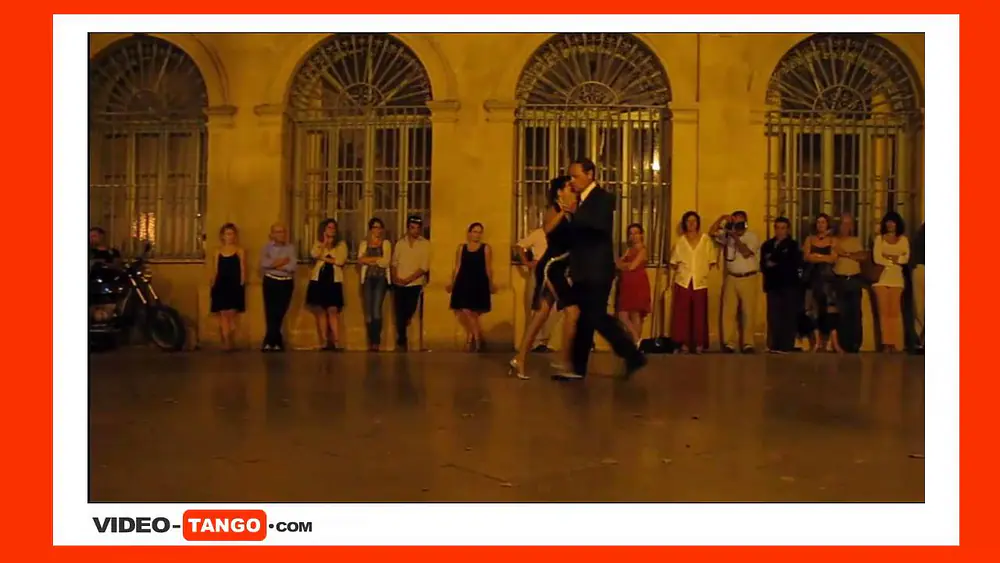 Video thumbnail for Milonga Place Richelme Aix en Provence Denise Thierry Guardiola