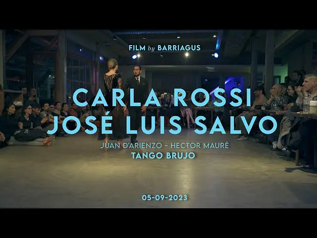 Video thumbnail for CARLA ROSSI & JOSÉ LUIS SALVO - TANGO BRUJO - MUY MARTES TANGO