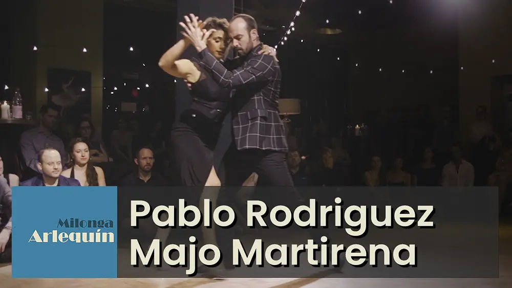 Video thumbnail for Pablo Rodriguez and Majo Martirena - Quejas de bandoneón - Milonga Arlequín 1/5