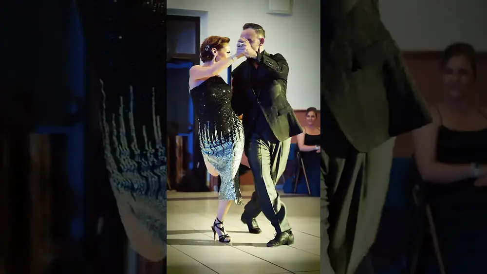 Video thumbnail for Lucila Cionci & Joe Corbata à La Garde (tango bleu 83) bailan Di Sarli