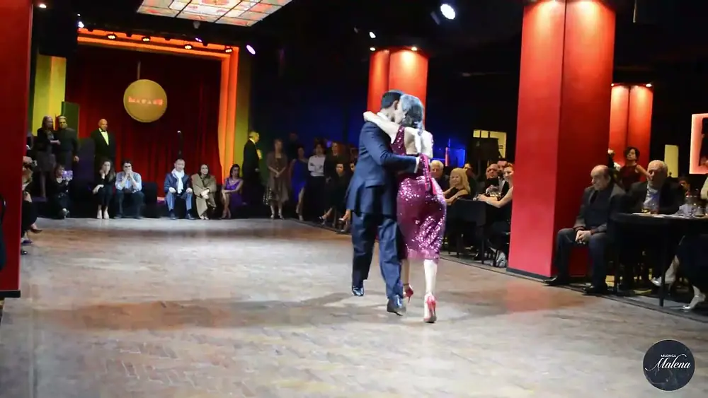 Video thumbnail for Natacha Poberaj & Fabián Peralta bailaron "Esclavo de tu piel" para Eduardo Arquimbau en Malena!